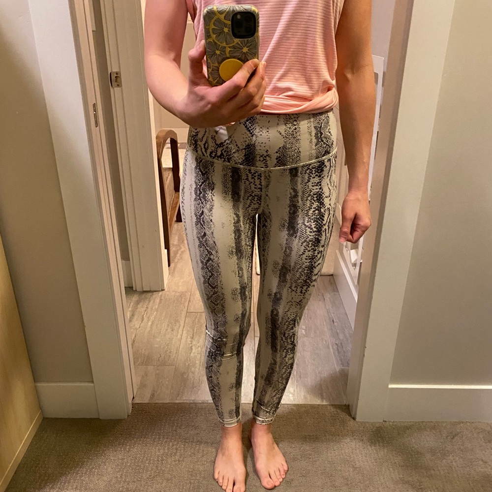 Mono B Snakeskin Pattern Leggings